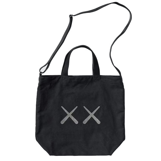 KAWS Uniqlo Warhol 2Way Tote Bag Black