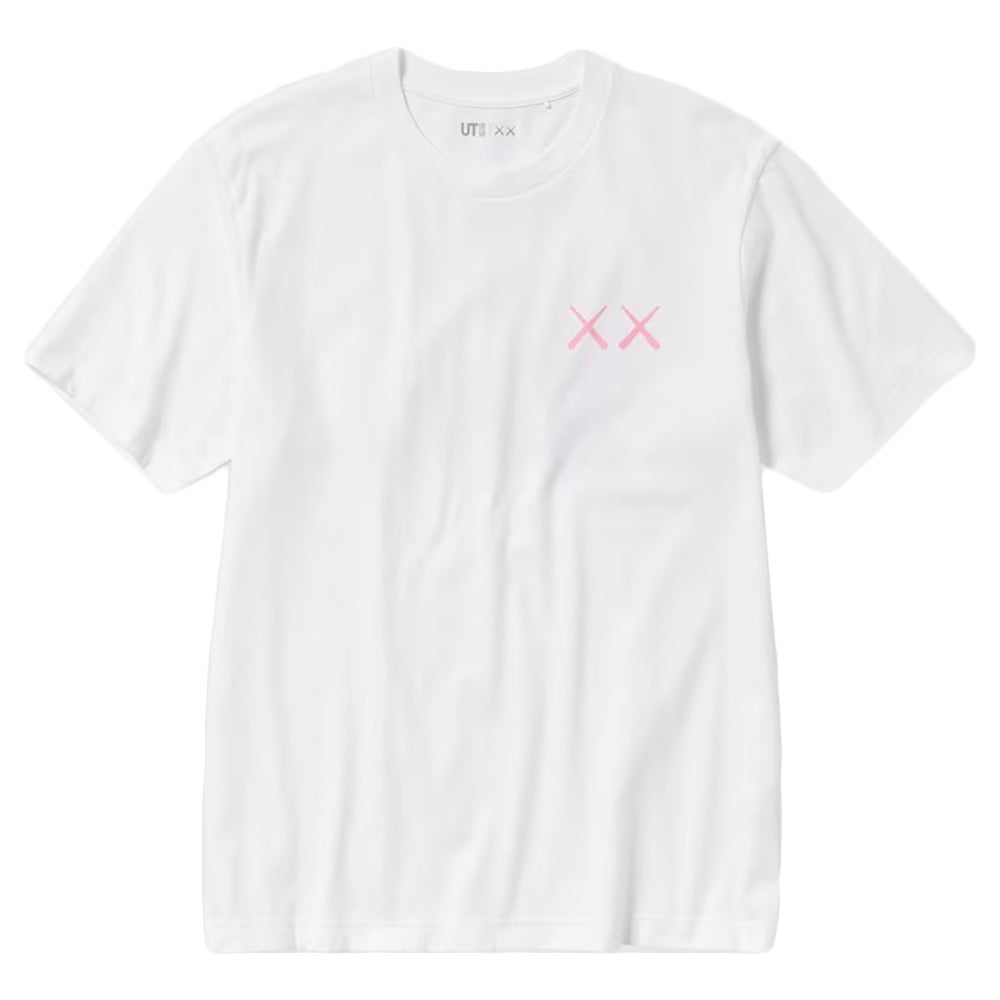 KAWS Uniqlo Graphic Tee White (Youth) – The Hype