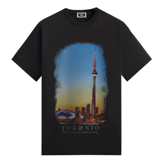 Kith Toronto Skyline Tee Vintage Black