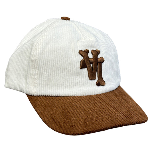 KillTheHype LA Corduroy Cream Mocha Hat