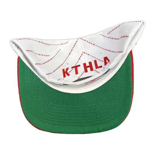 KillTheHype Reds Pinstripe Snapback Hat - The Hype Kelowna