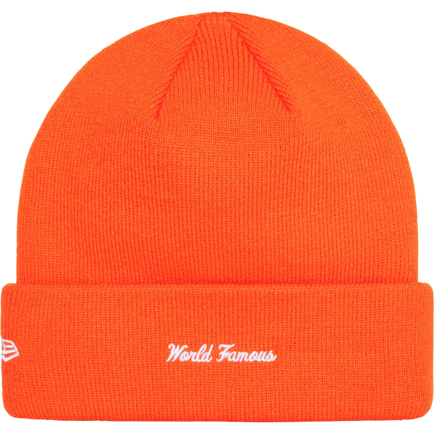 Supreme New Era Box Logo Beanie Orange (FW24)