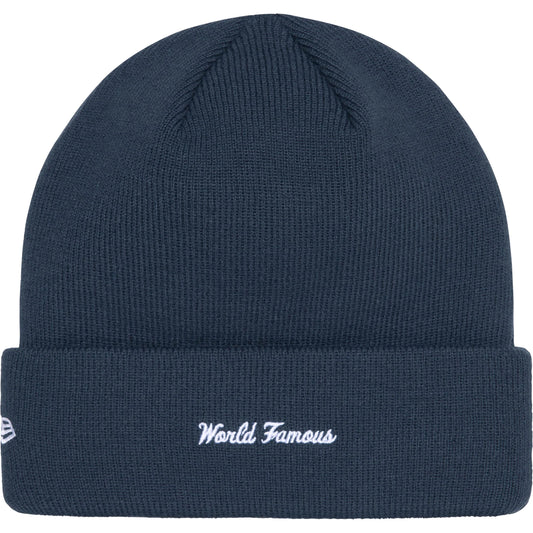 Supreme New Era Box Logo Beanie Navy (FW24)