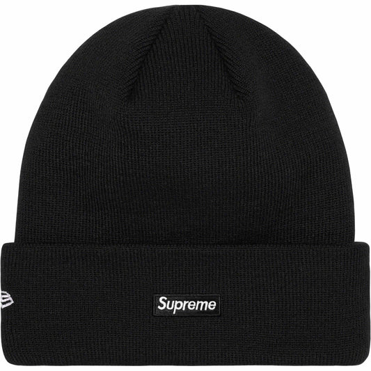 Supreme New Era S Logo Beanie Black