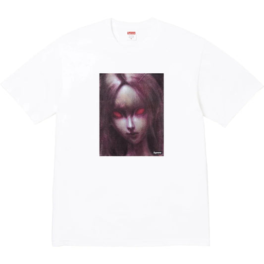 Supreme Red Eyes Tee White