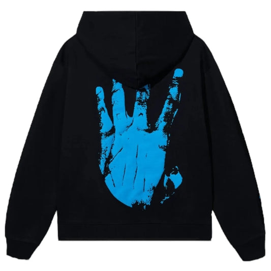 Revenge XXXTentacion Hoodie Lightning Black Blue