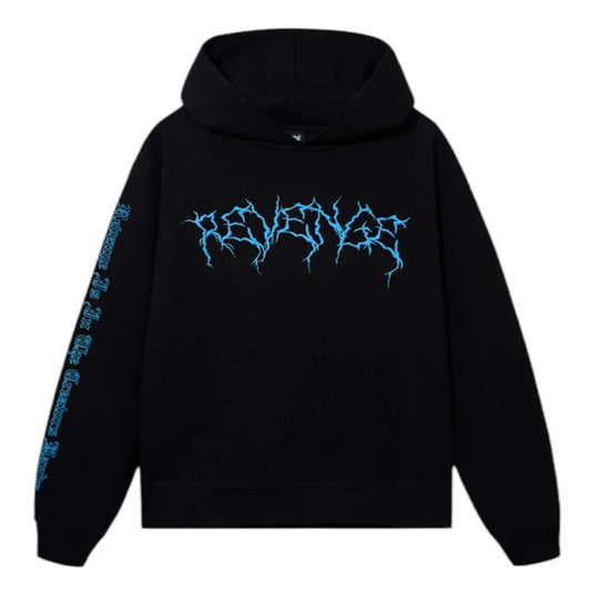 Revenge XXXTentacion Hoodie Lightning Black Blue