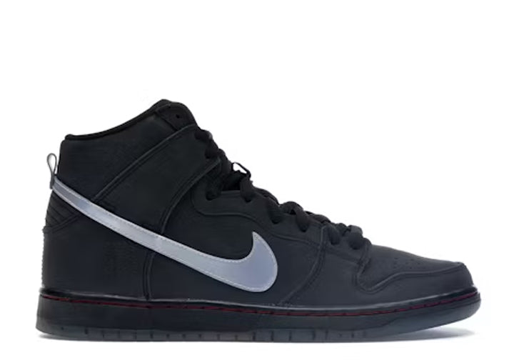 nike dunk hi retro black