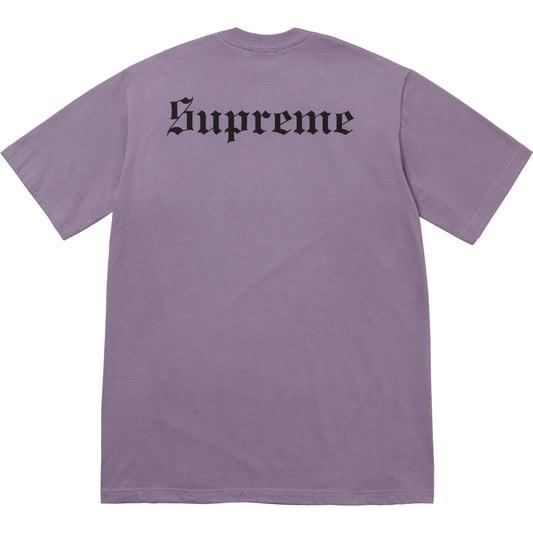 Supreme Snow White Tee Dusty Purple