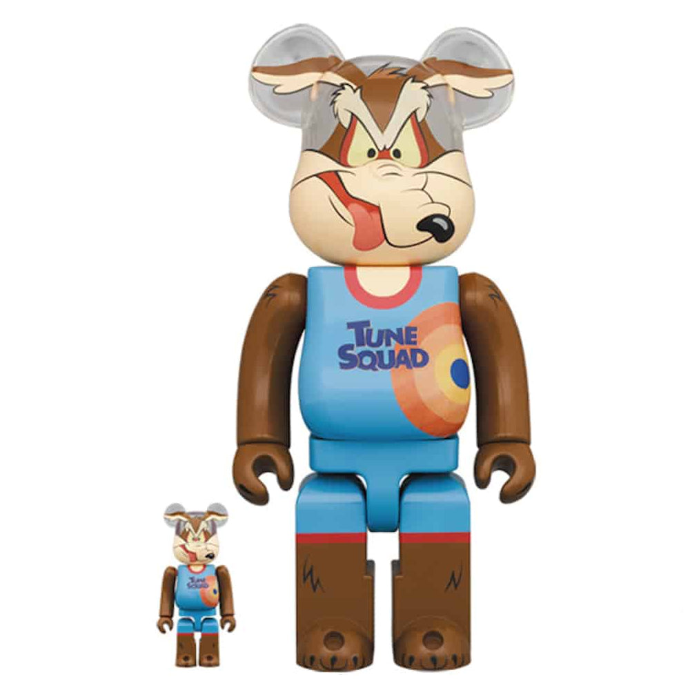 Bearbrick Space Jam A New Legacy Wile E. Coyote 100% & 400% Set