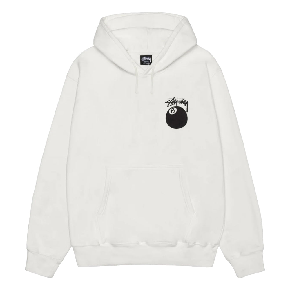 Stussy Hoodie 8 Ball Pigment Dyed Natural