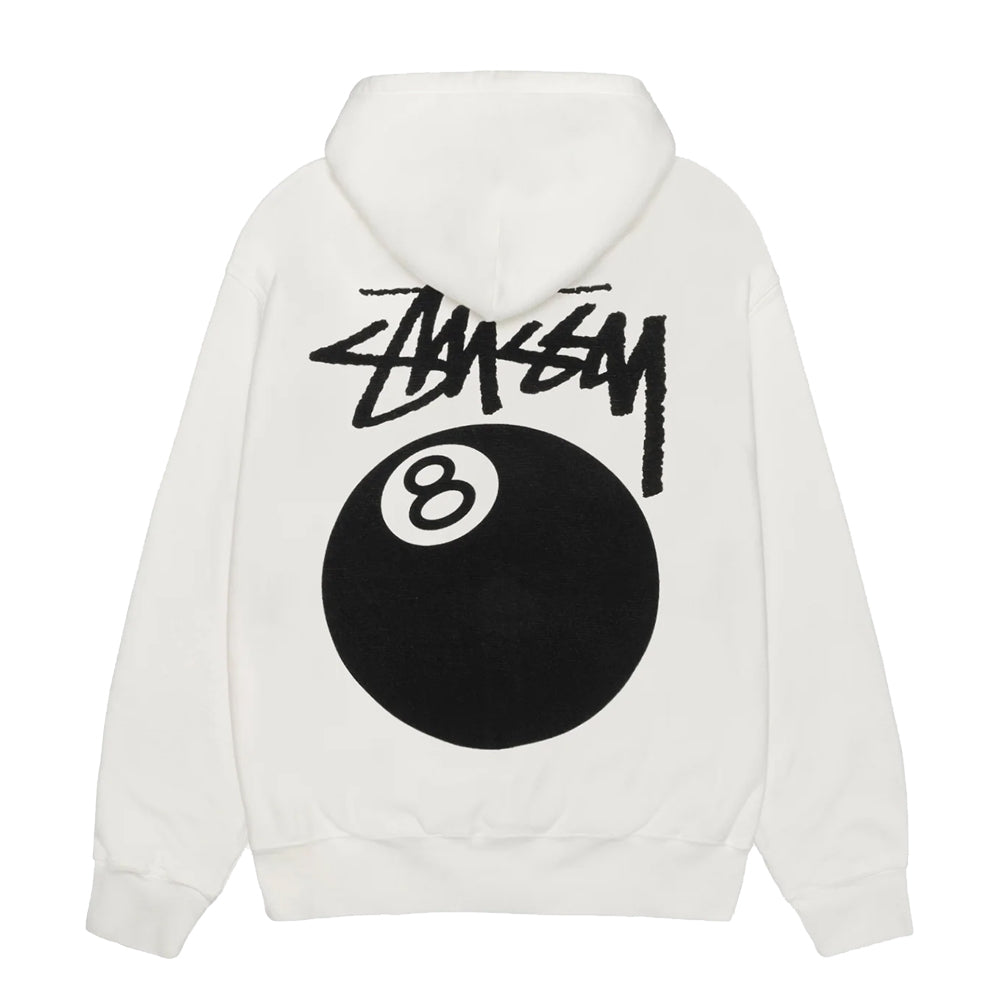 Stussy Hoodie 8 Ball Pigment Dyed Natural