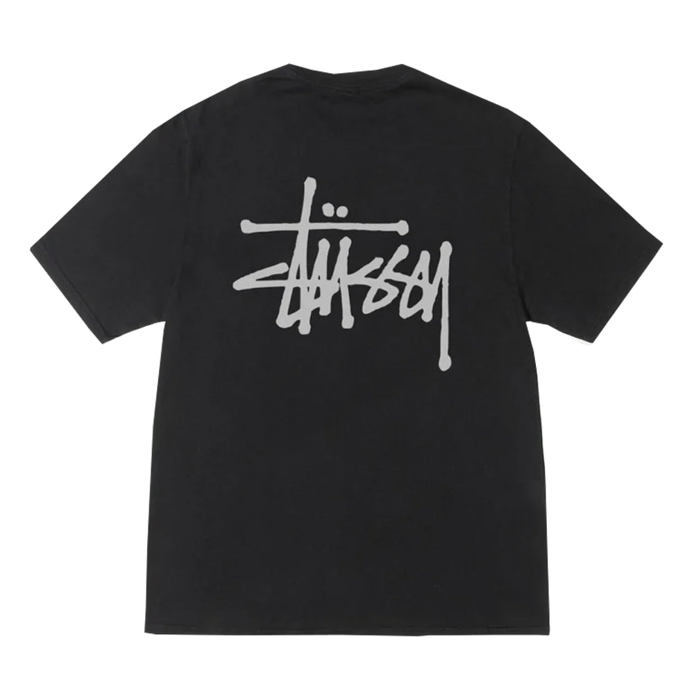 Stussy Tee Basic Pigment Dyed Black