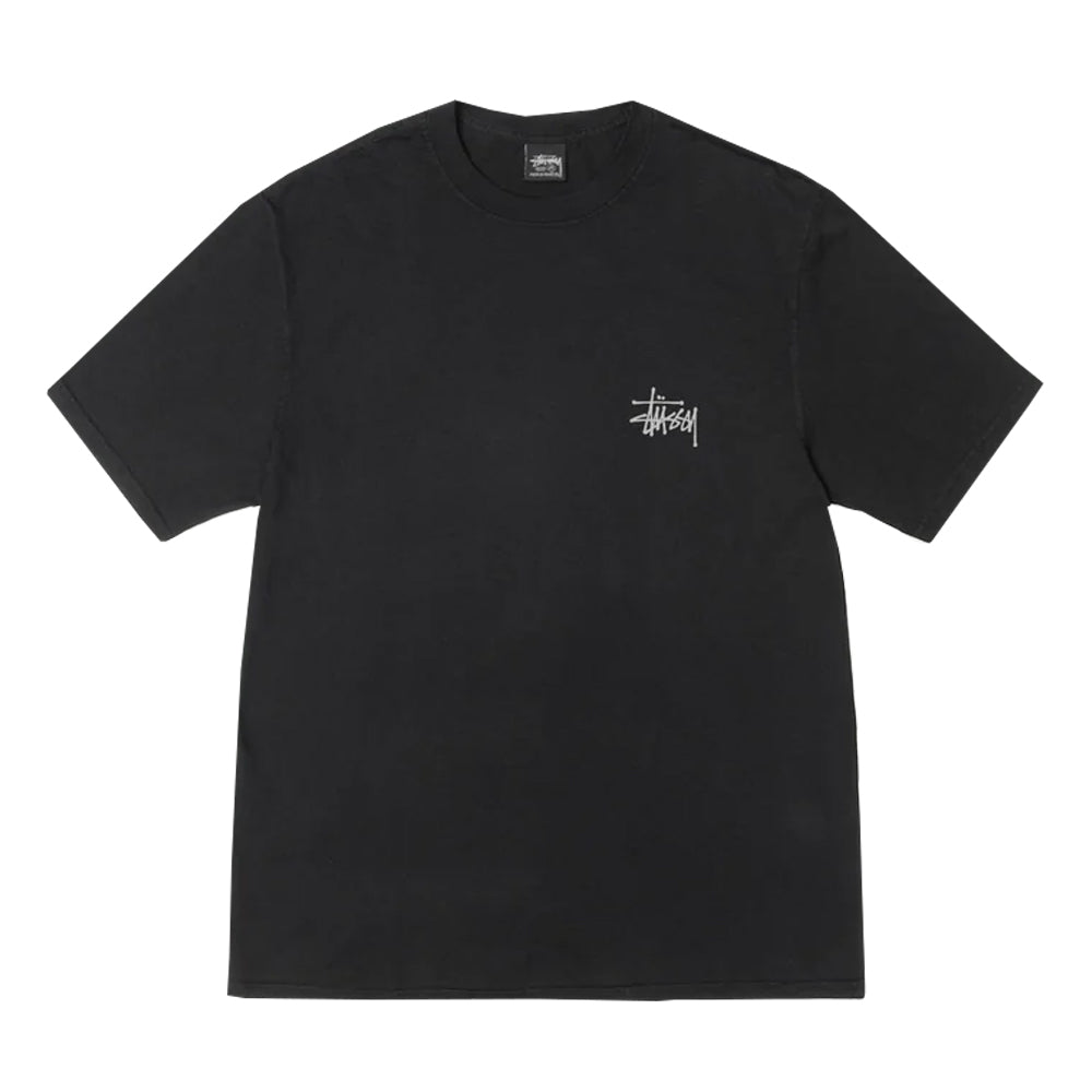 Stussy Tee Basic Pigment Dyed Black