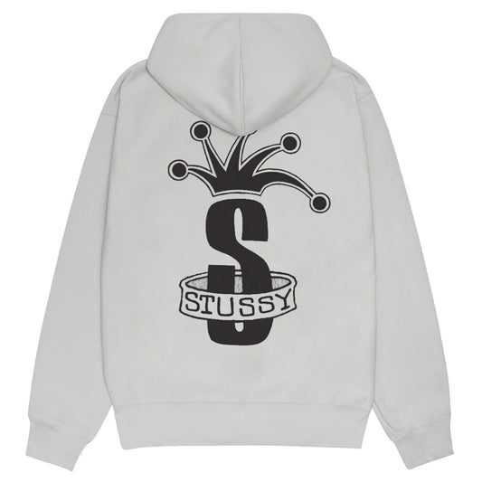 Stussy Zip Hoodie Crown Band Fog