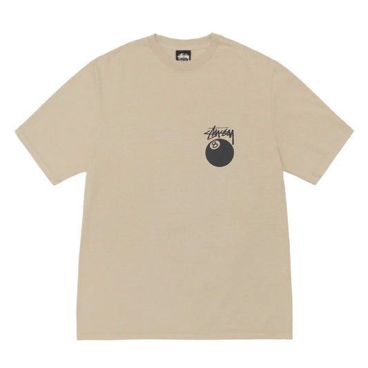 Stussy Tee 8 Ball Khaki