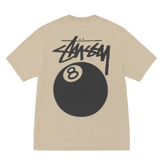 Stussy Tee 8 Ball Khaki