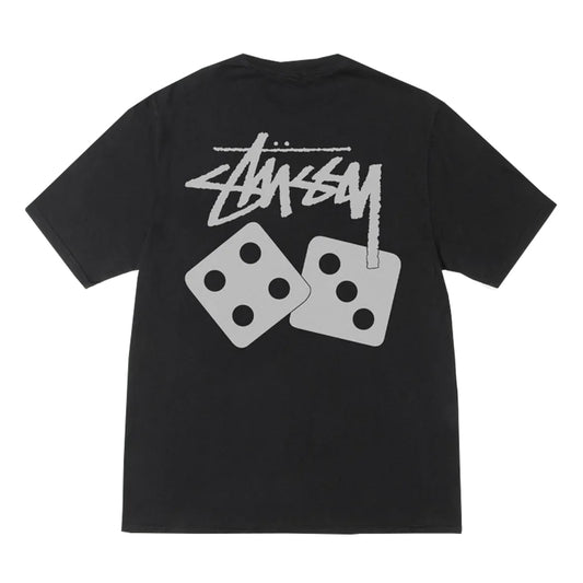 Stussy Tee Dice Pigment Dyed Black