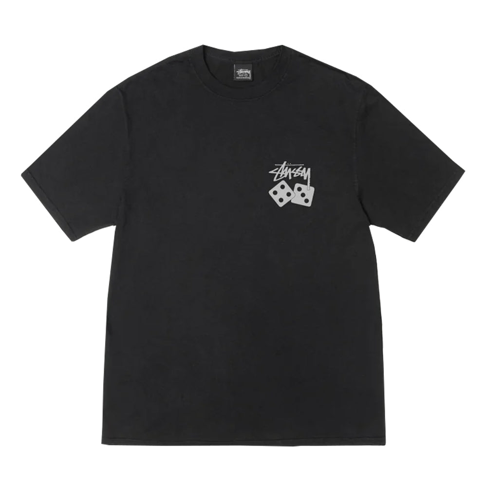 Stussy Tee Dice Pigment Dyed Black