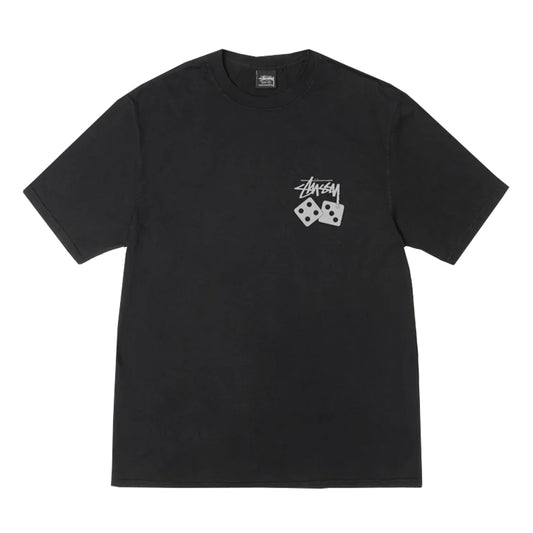 Stussy Tee Dice Pigment Dyed Black