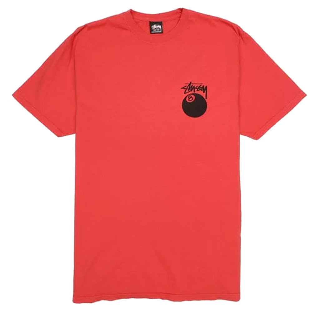 Stussy Tee 8 Ball Red