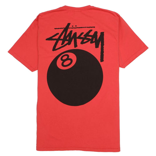 Stussy Tee 8 Ball Red