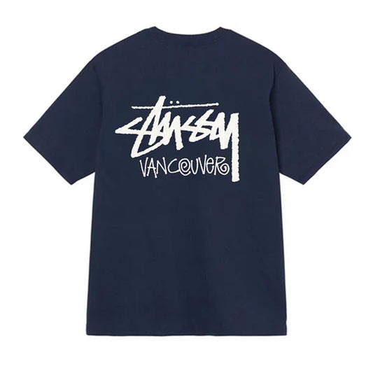 Stussy Tee Vancouver Navy