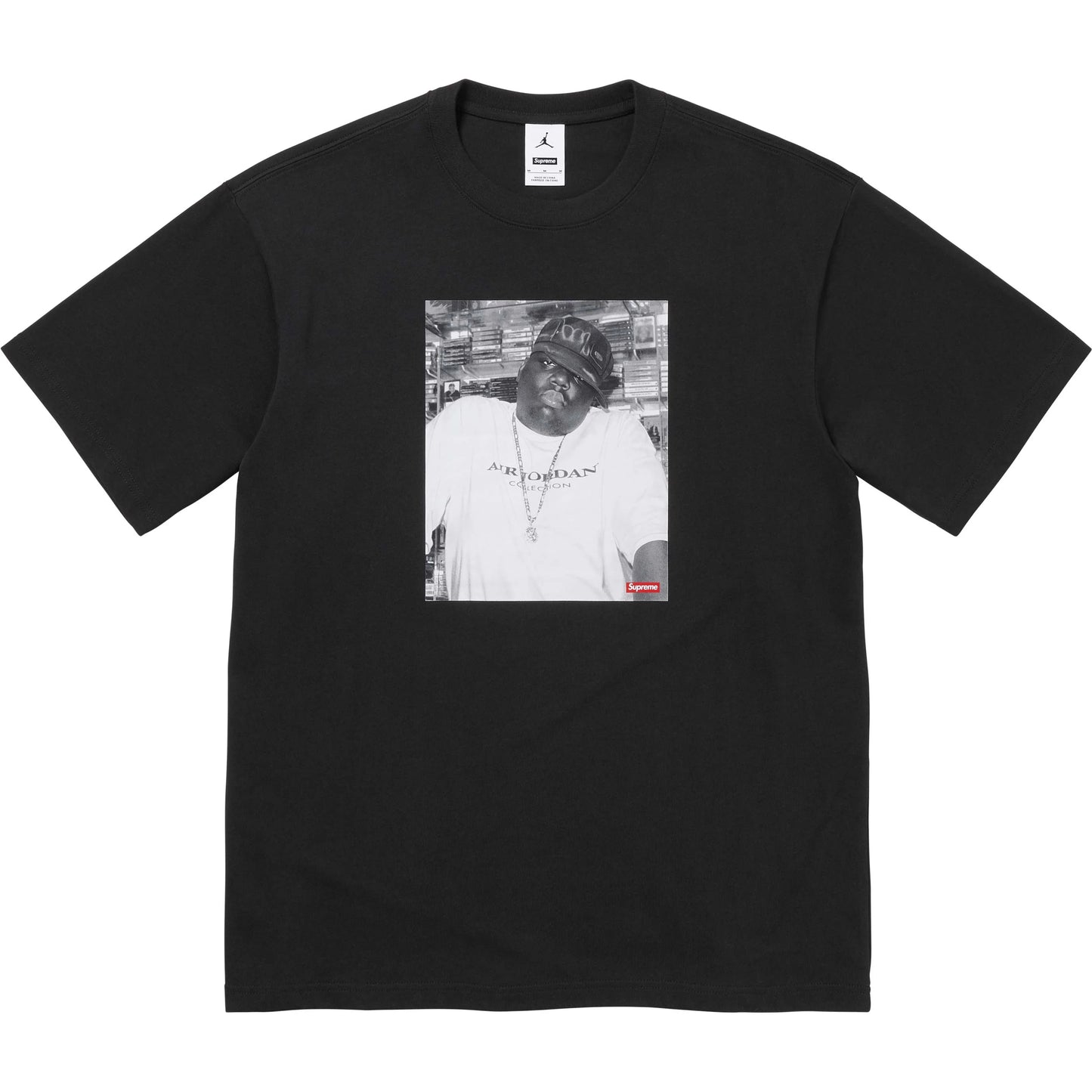 Supreme Jordan Biggie Tee Black