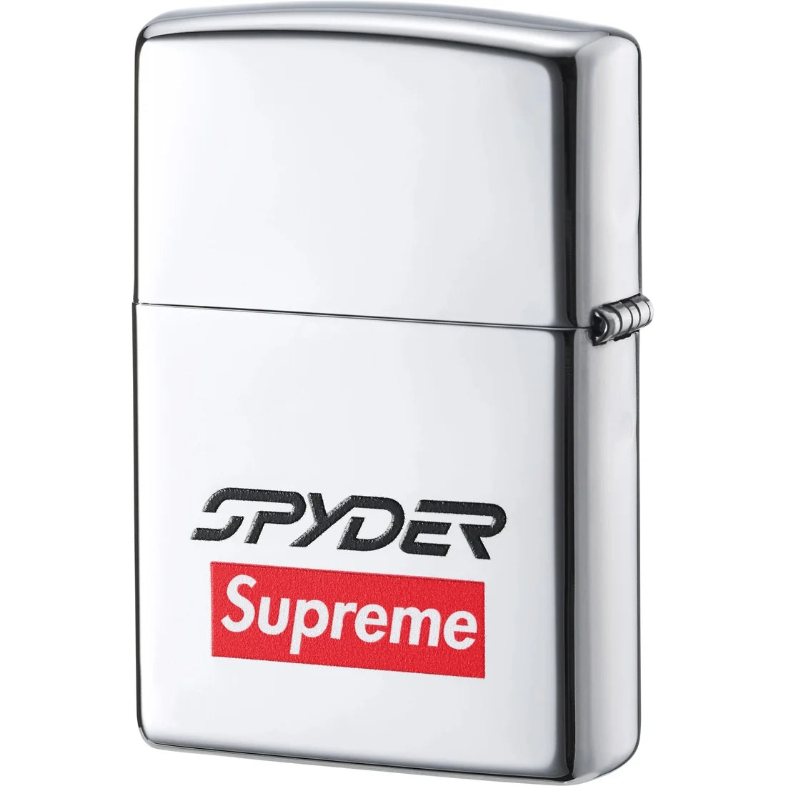 Supreme Spyder Zippo Silver