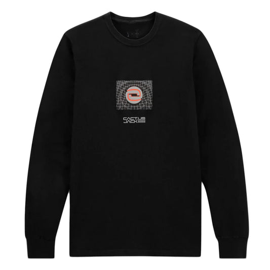 Travis Scott CACT.US CORP x Nike L/S Tee Black