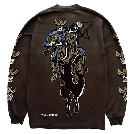 Warren Lotas Long Sleeve - Cowboy Nuke Brown