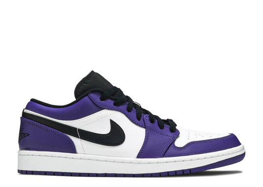 Jordan 1 Low Court Purple White - The Hype Kelowna