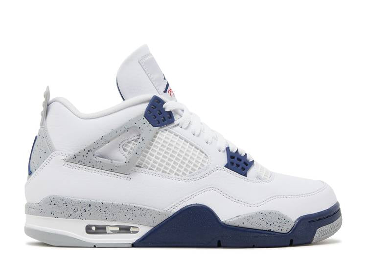 Jordan 4 Retro Midnight Navy (GS) - The Hype Kelowna