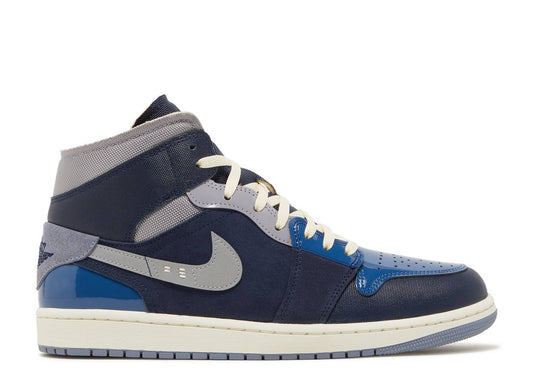 Jordan 1 Mid SE Craft Obsidian French Blue - The Hype Kelowna