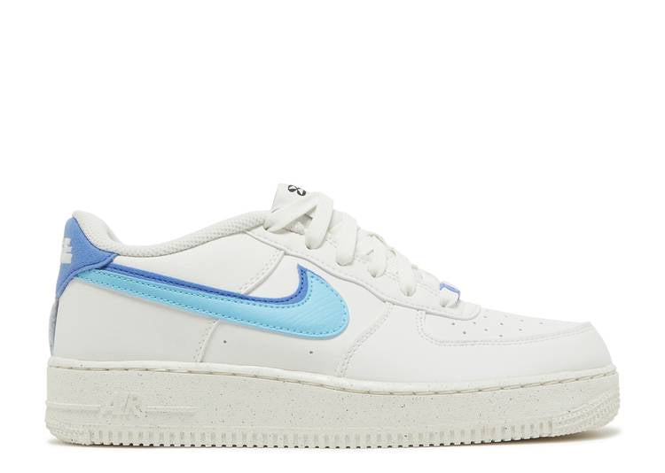 Nike Air Force 1 Low Double Swoosh Blue (GS) - The Hype Kelowna