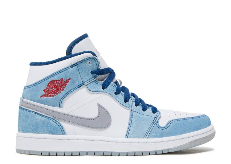 Jordan 1 Mid French Blue - The Hype Kelowna