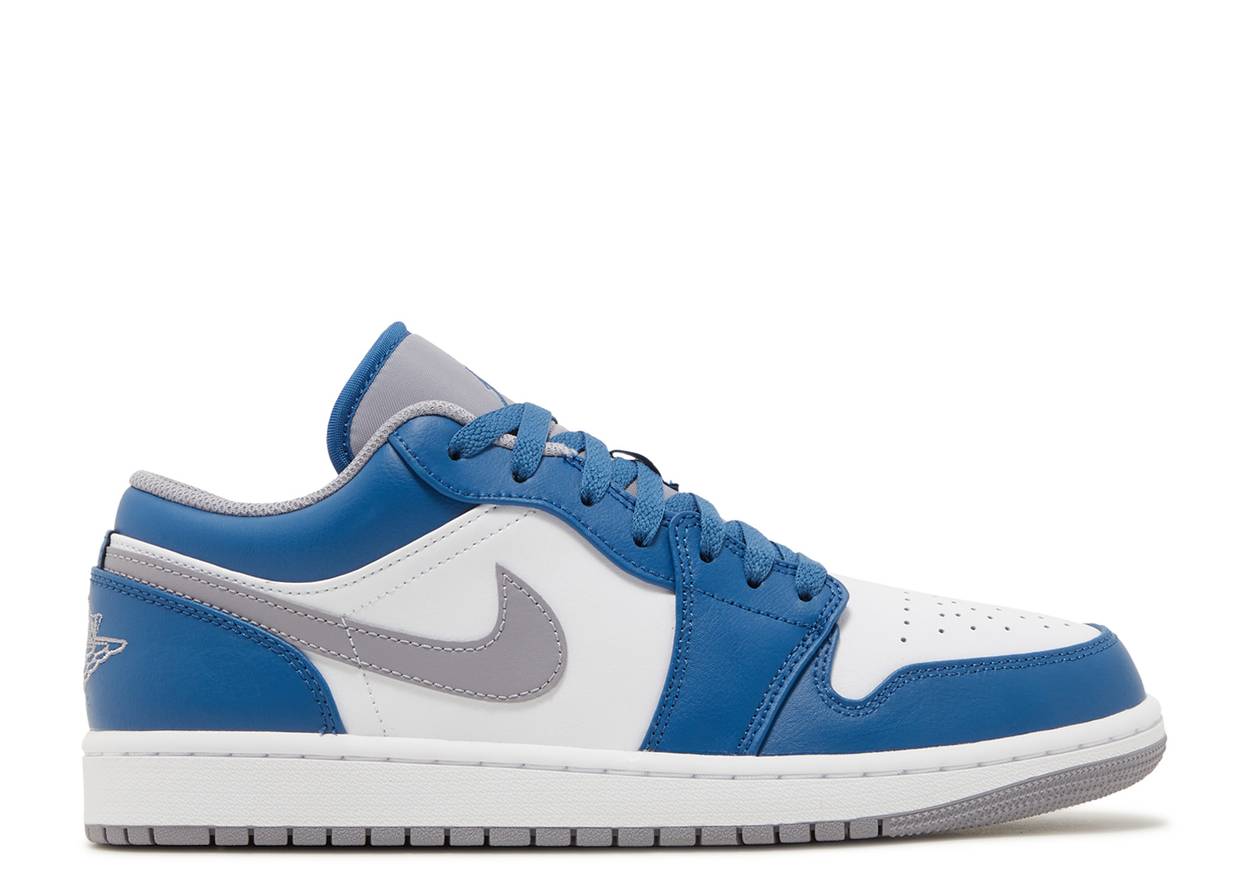 Jordan 1 Low True Blue - The Hype Kelowna