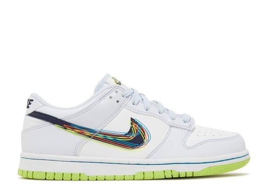 Nike Dunk Low 3D Swoosh Grey (GS) - The Hype Kelowna