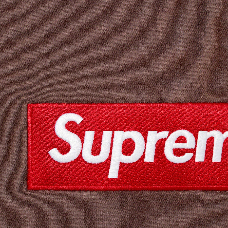 Brown shop box logo