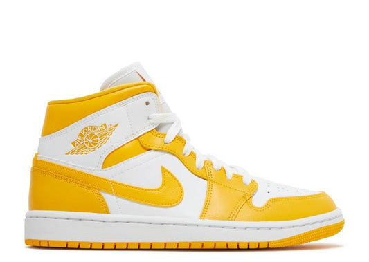 Jordan 1 Mid White University Gold (W) - The Hype Kelowna