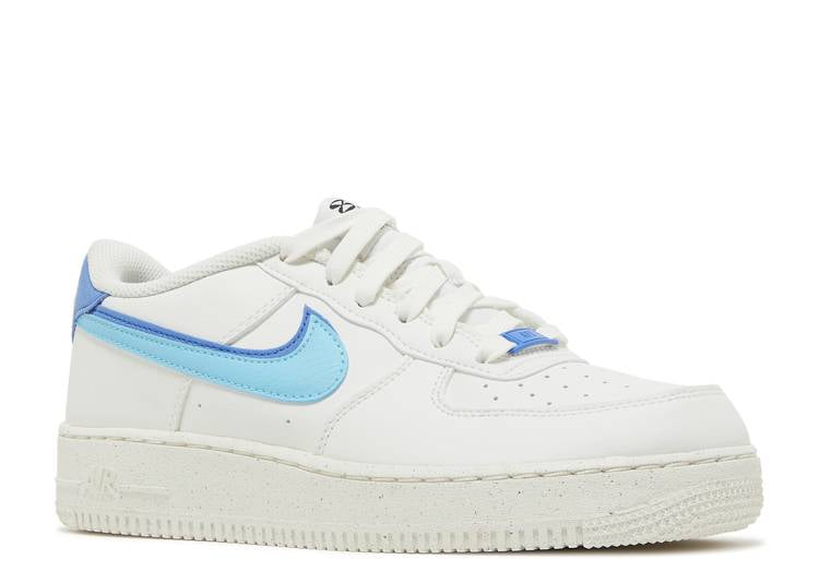 Nike Air Force 1 Low Double Swoosh Blue (GS) - The Hype Kelowna
