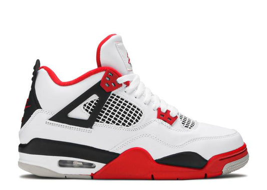 Jordan 4 Retro Fire Red (2020) (GS) - The Hype Kelowna