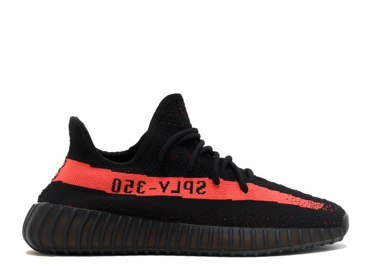 Yeezy Boost 350 V2 Core Black Red - The Hype Kelowna