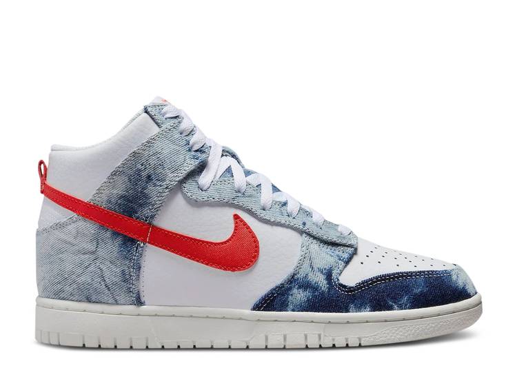 Nike Dunk High Washed Denim Pack (W) - The Hype Kelowna