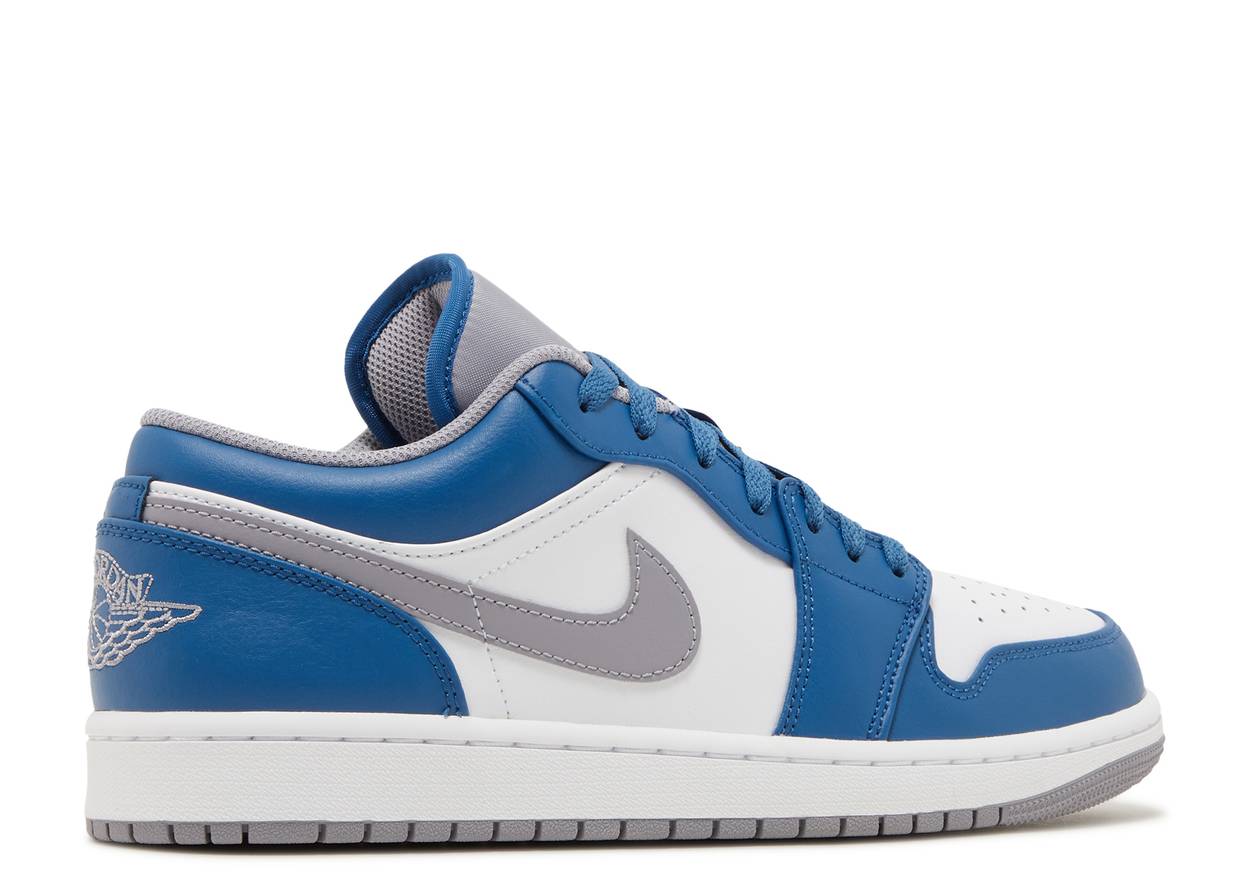 Jordan 1 Low True Blue - The Hype Kelowna