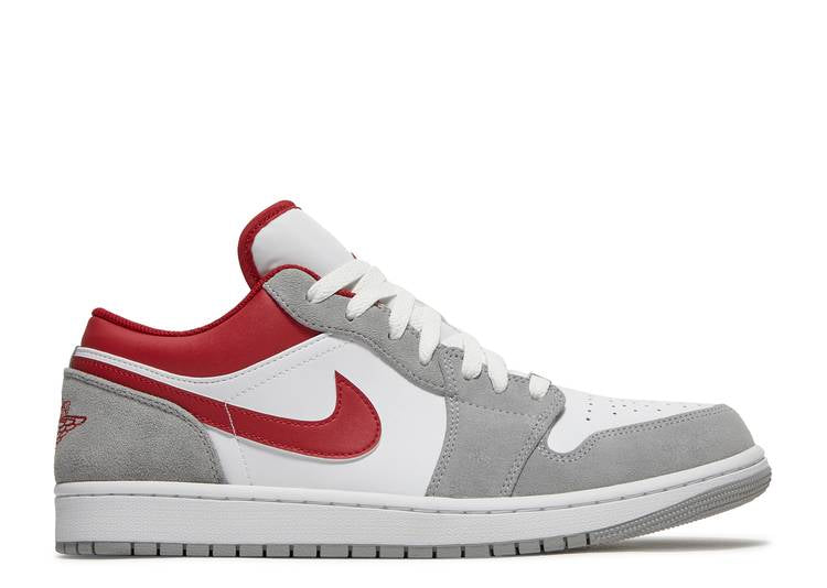 Jordan 1 Low SE Light Smoke Grey Red - The Hype Kelowna