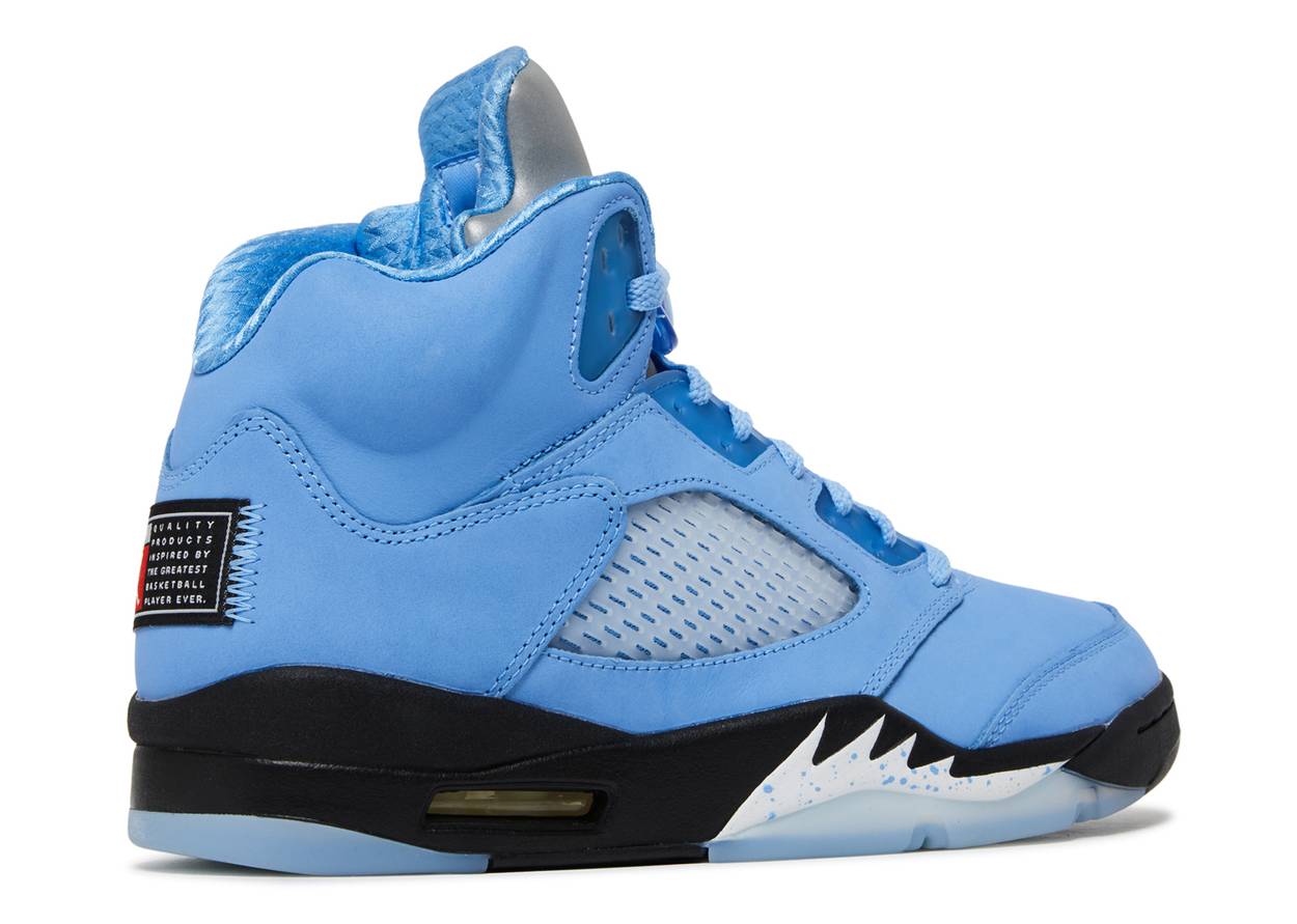 Jordan 5 Retro UNC University Blue - The Hype Kelowna