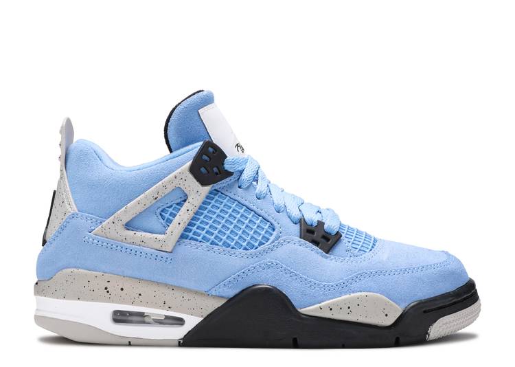 Jordan 4 Retro University Blue (GS) - The Hype Kelowna