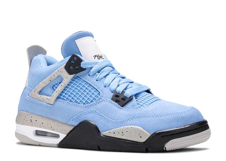 Jordan 4 Retro University Blue (GS) - The Hype Kelowna