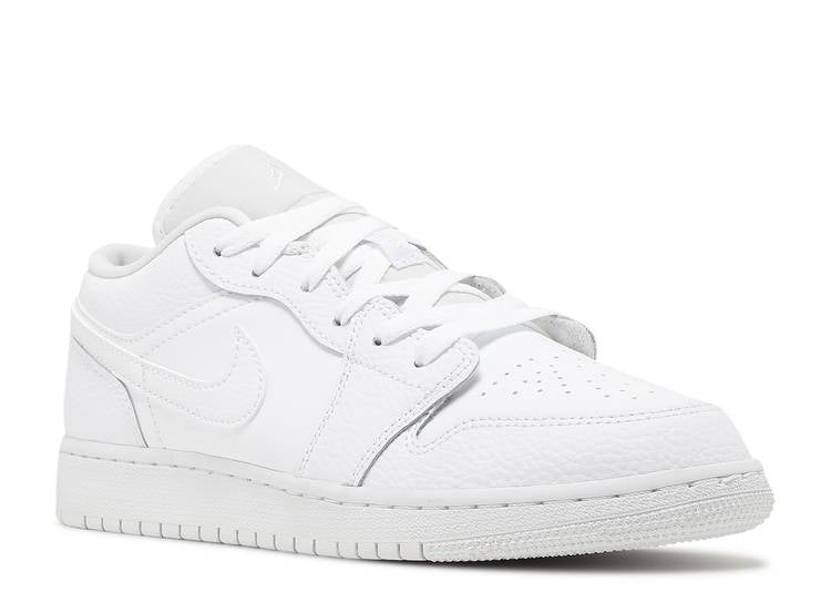 Jordan 1 Low Triple White (GS) - The Hype Kelowna